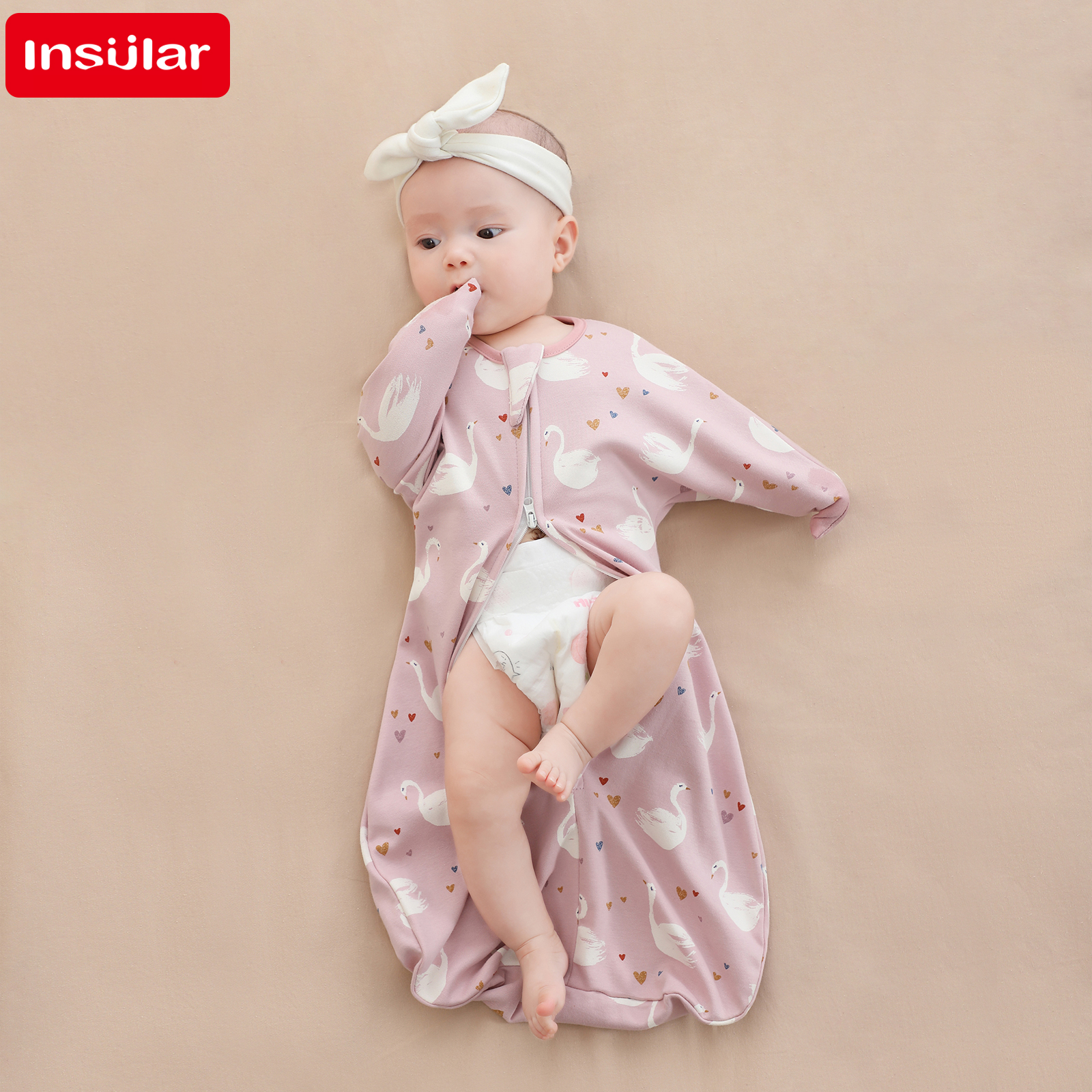 신생아 아기 침낭 제기 손 충격 방지 면화 인쇄 Sleepsacks Swaddle 담요 새로 태어난 아기 항목 Baby Swaddle