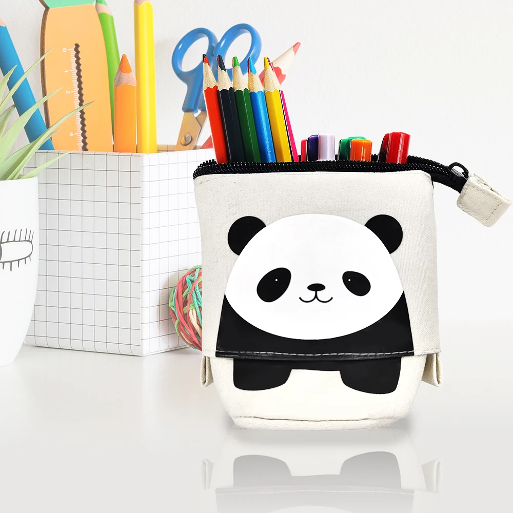 Astuccio in piedi, portapenne telescopico, astuccio Kawaii Stand Up, splendido astuccio portatile per la scuola