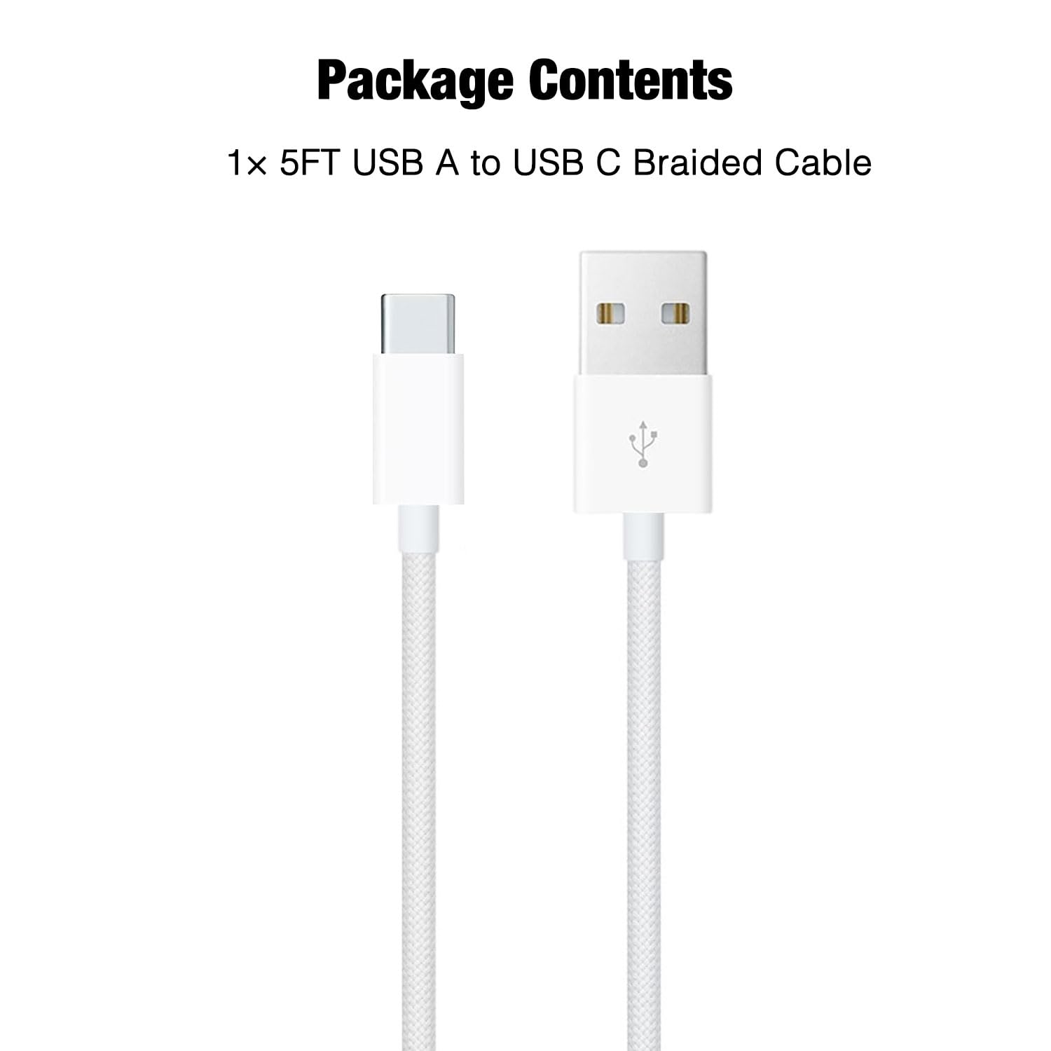Cable de carga rápida Original USB a USB-C Carplay de 60W para Apple iPhone 17 16 Pro Max 15 Plus Cable de carga tipo C Xiaomi Samsung
