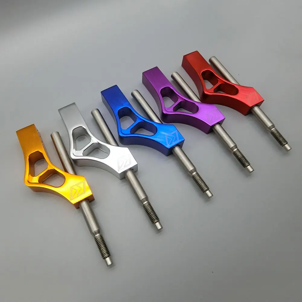 Aluminum Adjustable Height Lever Car Gear Shift Knob Extender Shifter Extension Single Bend Car Shifter Extender