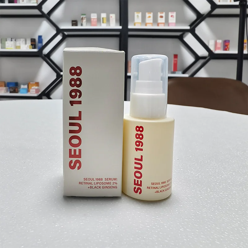 Seoul 1988 Serum Retinal Liposome 2% Black Ginseng Facial Essence Improve Closed Comedones Brighten Moisturize Koreacare Essence