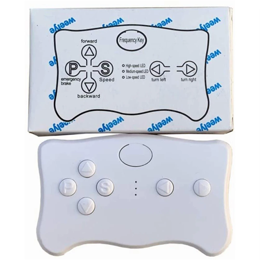 RX7 12V Weelye 2.4G Bluetooth Điều Khiển Từ Xa Và Đầu Thu Phụ Kiện Cho Trẻ Em Chạy Đi Xe Trên Ô Tô Các Bộ Phận Thay Thế