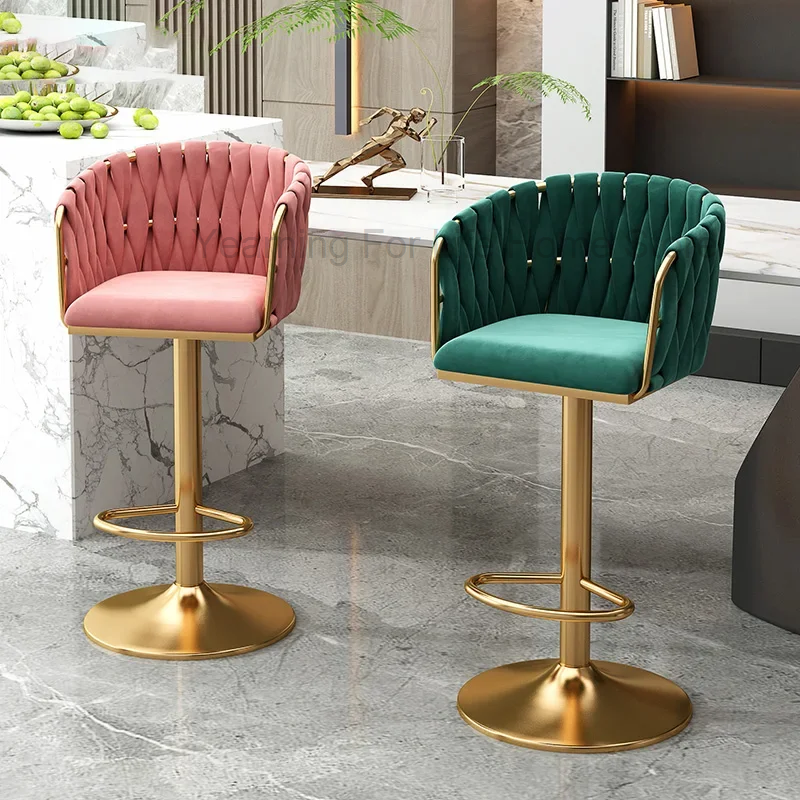 Taburete Cocina-Chaises de Bar Ergonomiques à Haute Conception, Mobilier d'Nikde Salon, 73