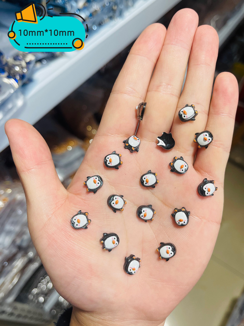 Vintage & Cute Animals Resin Accessories - 9mm Flat Back Charms for DIY Crafts, Wedding Scrapbooks, Home Decor (Jewelry Making )