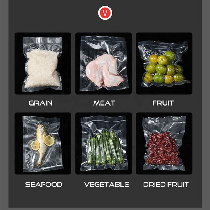 Máquina de selagem a vácuo com 30cm, Seco/úmido/oleoso/pó universal, Máquina de selagem para preservação de alimentos