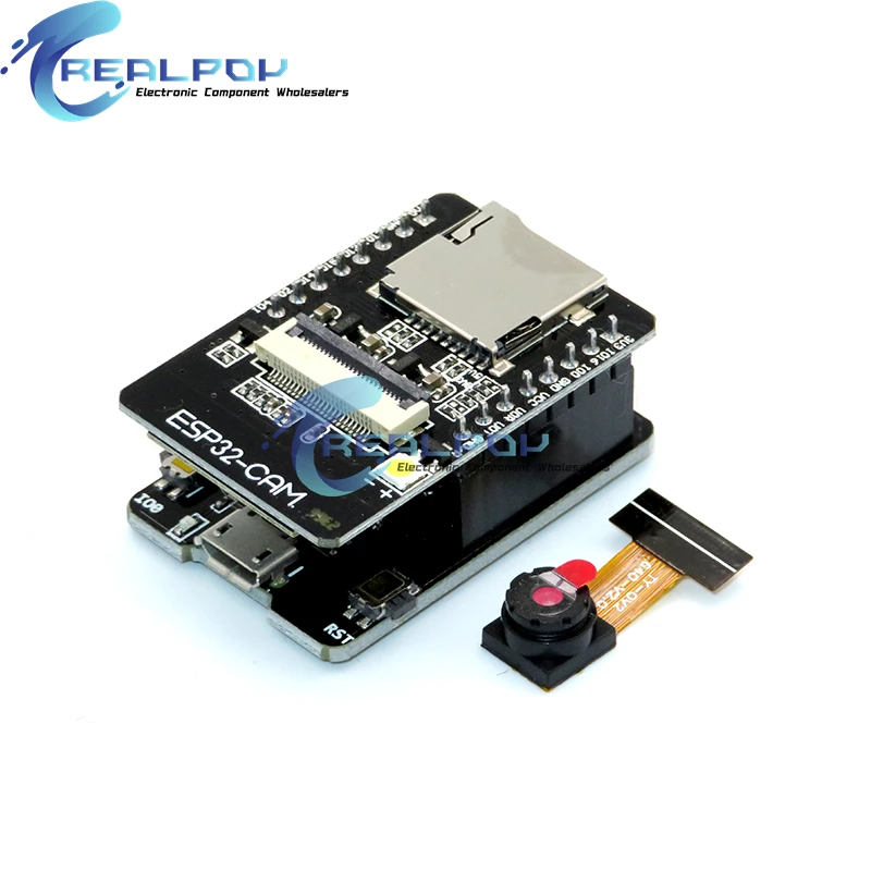 ESP32-CAM WiFi модуль 2,4G антенна ESP32 последовательный порт к WiFi ESP32 CAM макетная плата 5 В Bluetooth с модулем камеры OV2640 DIY