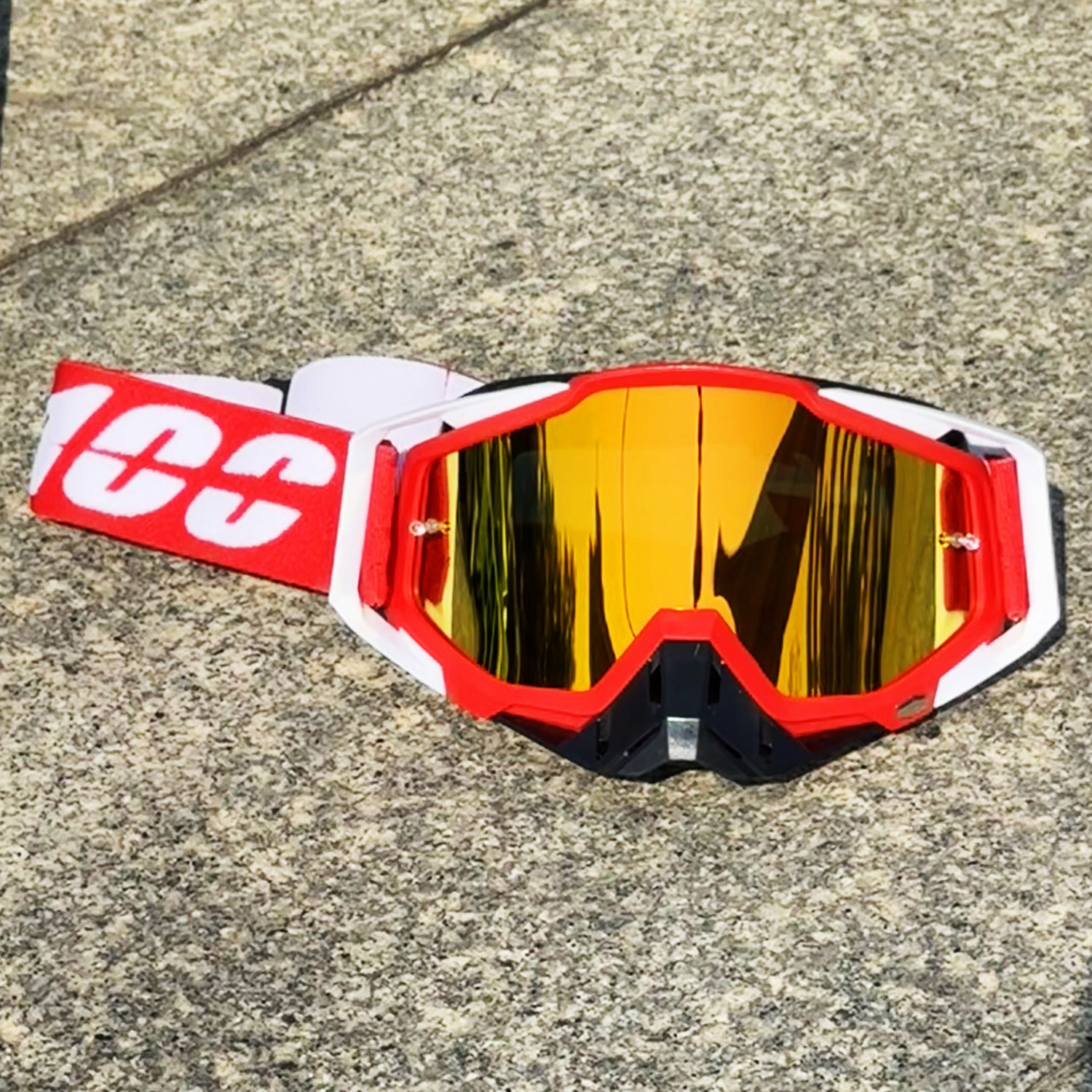 Óculos de sol masculino para moto cross, óculos de sol para capacete off-road, acessórios para dirt bike ﻿