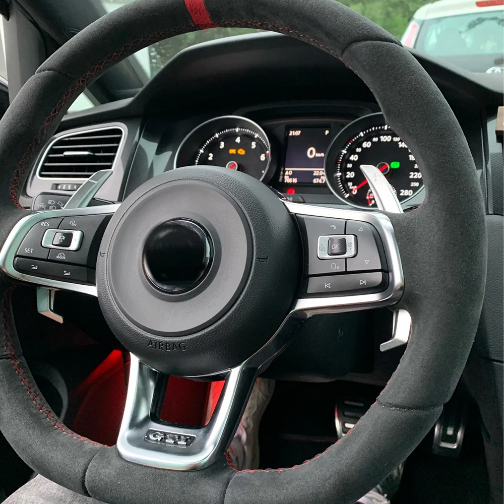 Auto Stuurwiel DSG Shift Peddels Extender Gereedschap Interieur Auto Accessoires Voor VW GOLF7 GTI GTD GTE MK7 POLO Scirocco