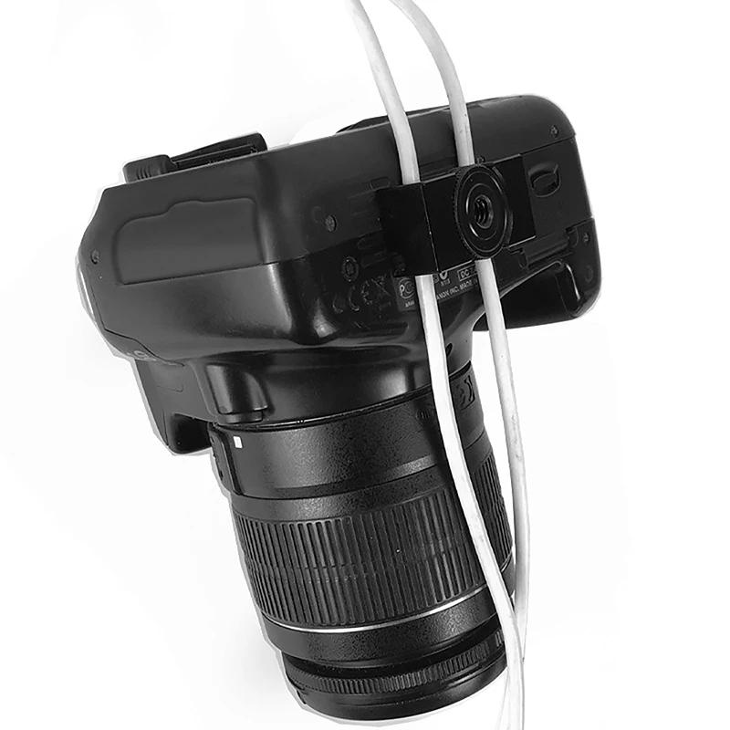 Mini Tether Camera Digitale USB-kabelslot Clip Klembeschermer Mount Naar Camera Statief Quick Release Plate Tethering Kabel
