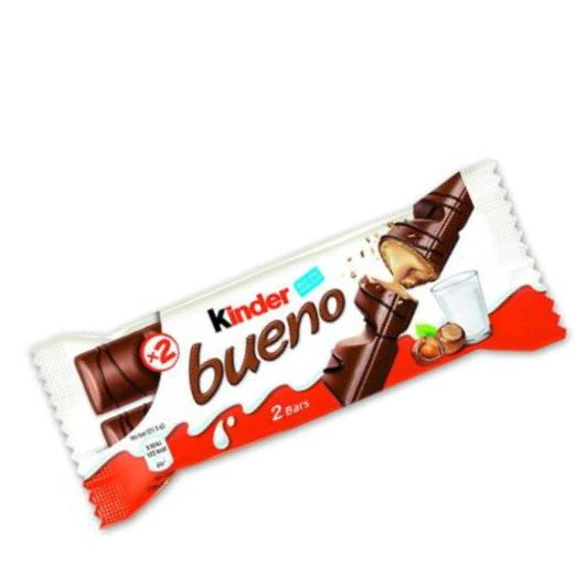 Kinder Bueno Chocolate - Caja 30 unidades x 2 Barritas - Kinder Bueno Chocolate