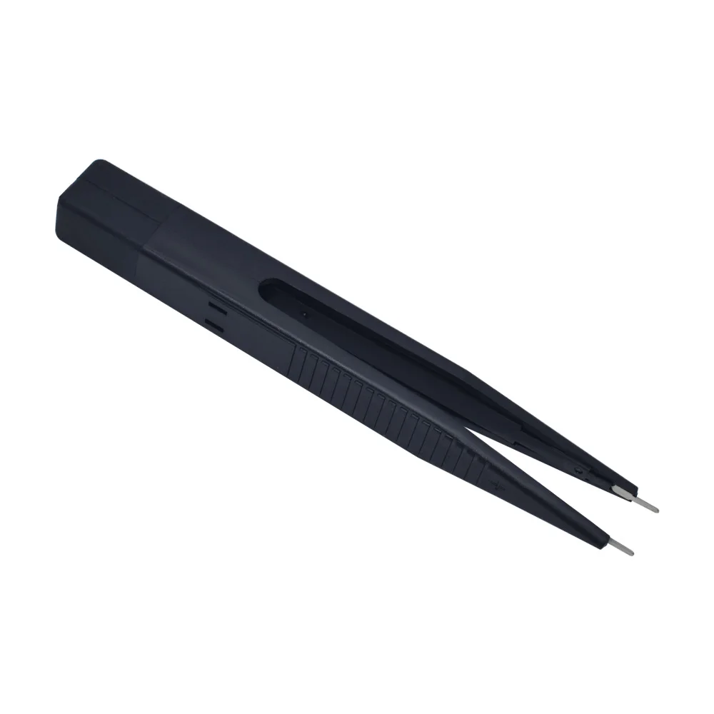 LIZAO SMD SMT Chip Clip de prueba sonda de plomo multímetro Digital medidor pinzas condensador resistencia pinzas