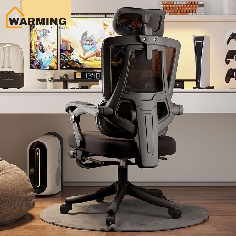 Aquecimento reclinável chefe cadeira e-sports cadeira ergonômica cadeira de computador cadeira de escritório volta cadeira de escritório cadeira giratória cadeira de escritório