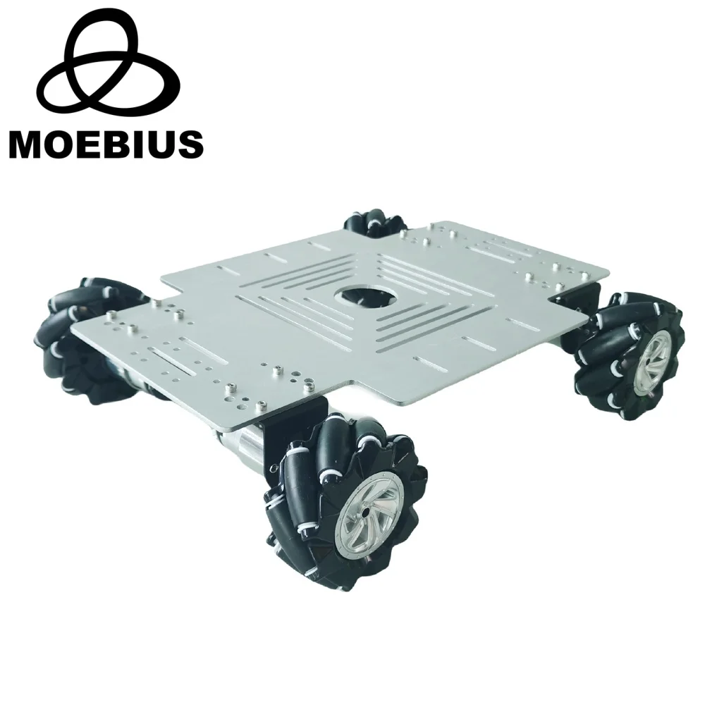 15kg Last 4WD 80mm Mecanum Rad Roboter Auto Chassis Kit mit DC 12V Encoder Motor für Arduino Himbeer Pi DIY Projekt Stiel Spielzeug
