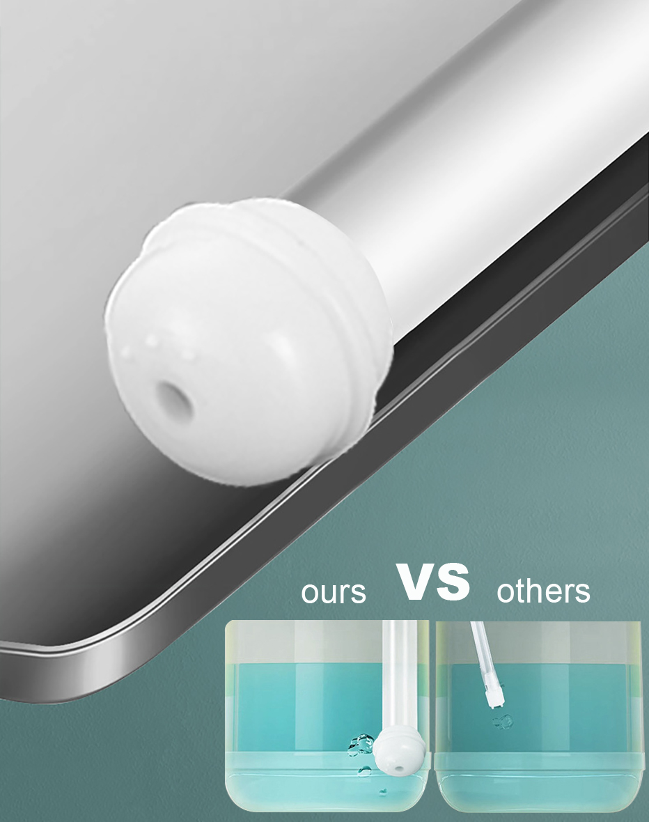 Kitchen Counrtertop Dishes Dispenser with Extention Tube Hand Press Soap Liquid Pump Plastic Soap Dispenser for Kitchen Sink