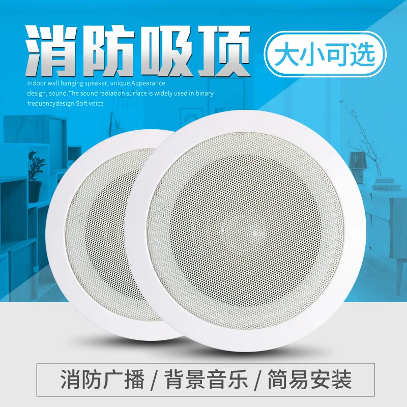 Altavoz de Audio para X-911, dispositivo de transmisión de fuego, para techo, música de fondo