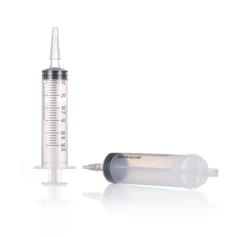 20-500ml Syringe Feeding Tools For Pets Large Capacity Plastic Syringe With Tubing For Measureing Liquids