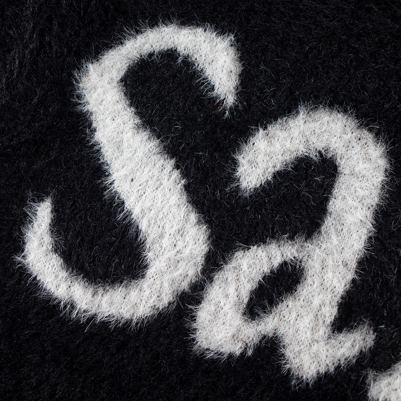 High Quality Beautiful New SAINT Pullover Winter Fashion Casual Wash To Make Old Saint Crewneck Sweater Men Women Same Style