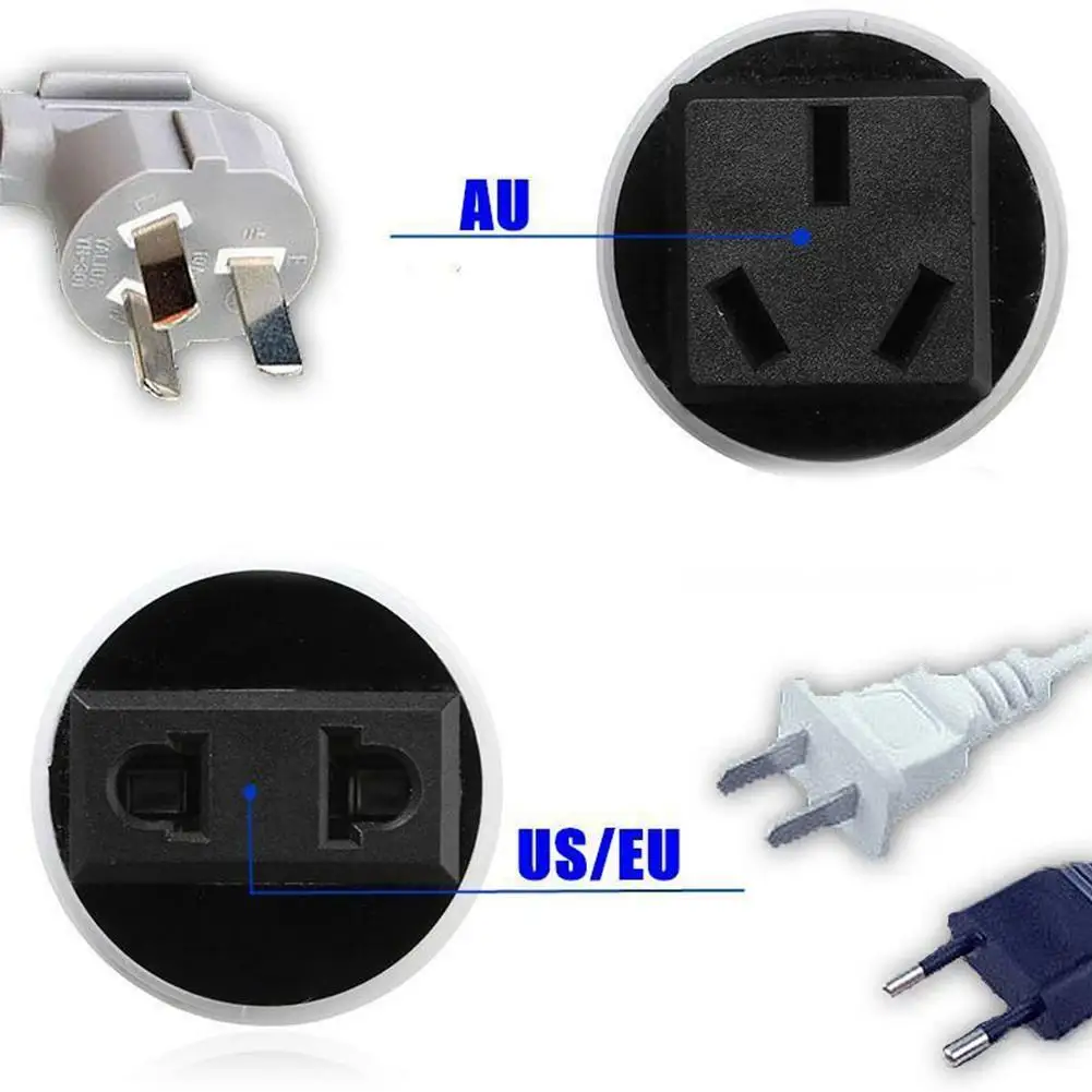 Newest Screw Light Bulb Socket Lamps Holders White Holder Sockets Power Conversion Adapter For E27/b22/e14 Us Eu Plug