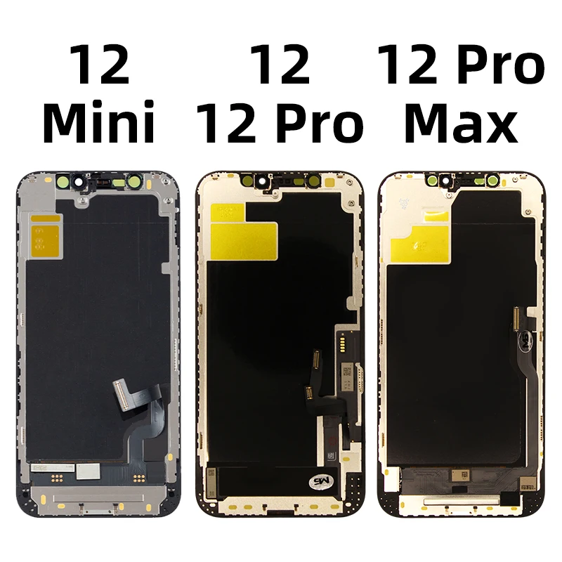 Escolha para iphone 12 pro max 13 14 plus 15 pro display digitzer oled para x xs xr 11 12 13 pro max 12 mini display 15 pro max lcd