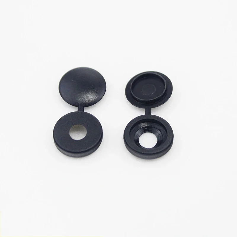 Screw Cover Cap White Black Grey Plastic One-piece Screw Cap Cover Nail Nuts Bolts Decorative Cover Screw Folding Ugly Covers