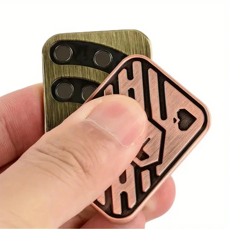 Металлический пресс Click Fidget Spinner в форме черепа, игрушки для снятия стресса для ежедневного использования