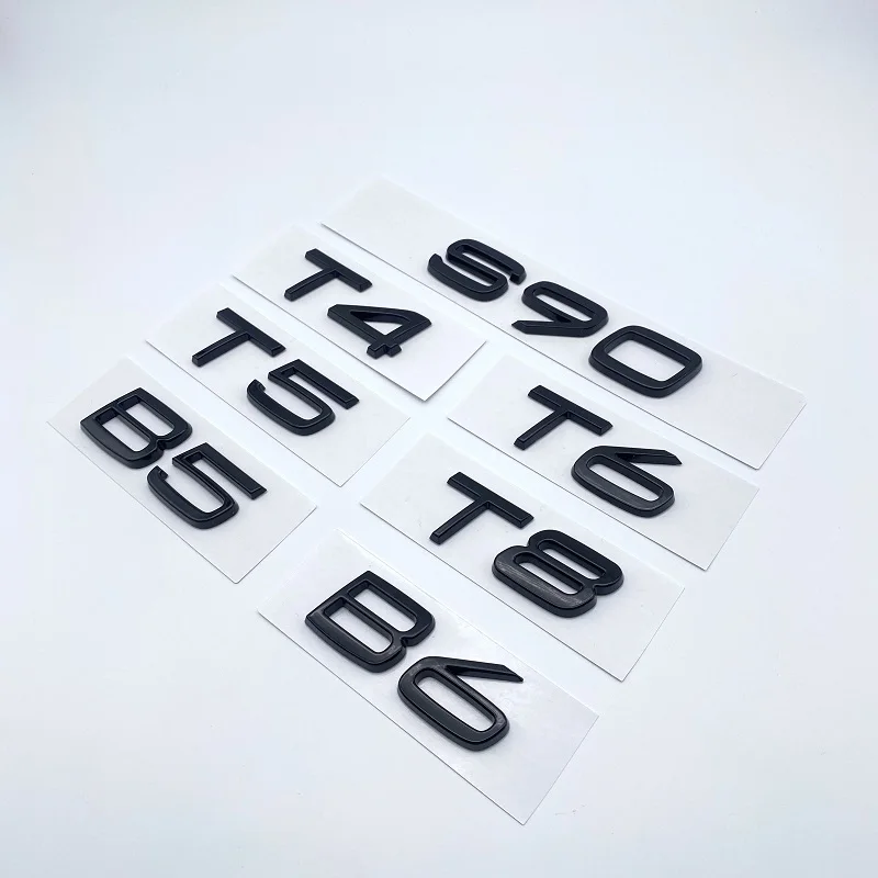 3D AWD T3 T5 T6 T8 B3 B4 B5 B6 V8 Logo Emblem Badge Decal Xe Nhãn Dán Cho Volvo C30 V40 V60 S40 S60 XC60 XC90 XC40 S80 S90 S80L S60L Xe Stying
