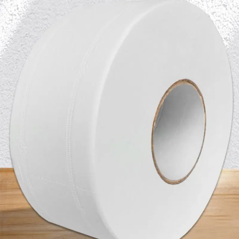 40JD engrosar 4 capas rollo inodoro en relieve sin tejido baño fluorescente
