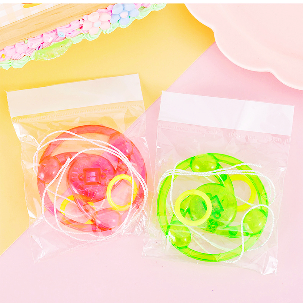 6 Stück lustige handgezogene LED-Leuchten, Schwungrad, Spielzeug, Kindertag, Party, Geburtstag, Gastgeschenk, Pinata-Füller, Kindergarten-Geschenkpreis