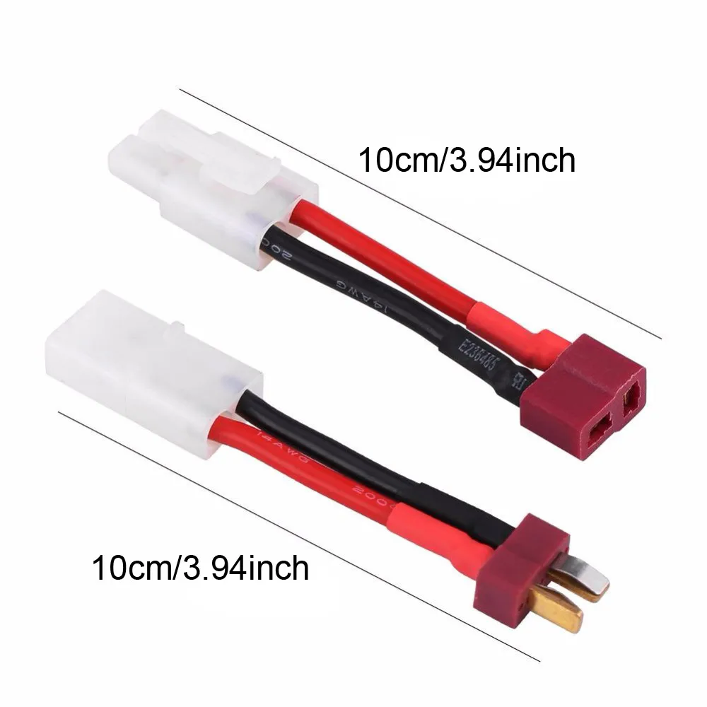 Mới Adapter Nữ/Nam Trưởng Khoa T Cắm Để Sơn Mô Hình Chuyên Dụng Tamiya Đầu Nối Chuyển Đổi 16AWG Cho RC Drone Xe Thuyền Quadcopter pin