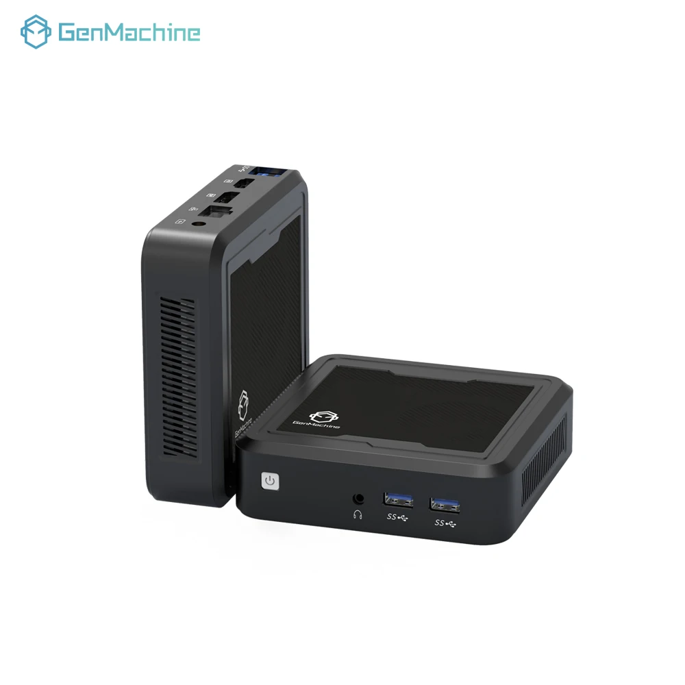 Мини-ПК GenMachine AMD Ryzen 7 3750H RGB 4C 8T Процессор 2,3–4,0 ГГц DDR4 Ram M.2 2280 SSD BT4.2 WIFI5 Настольный игровой компьютер «сделай сам»