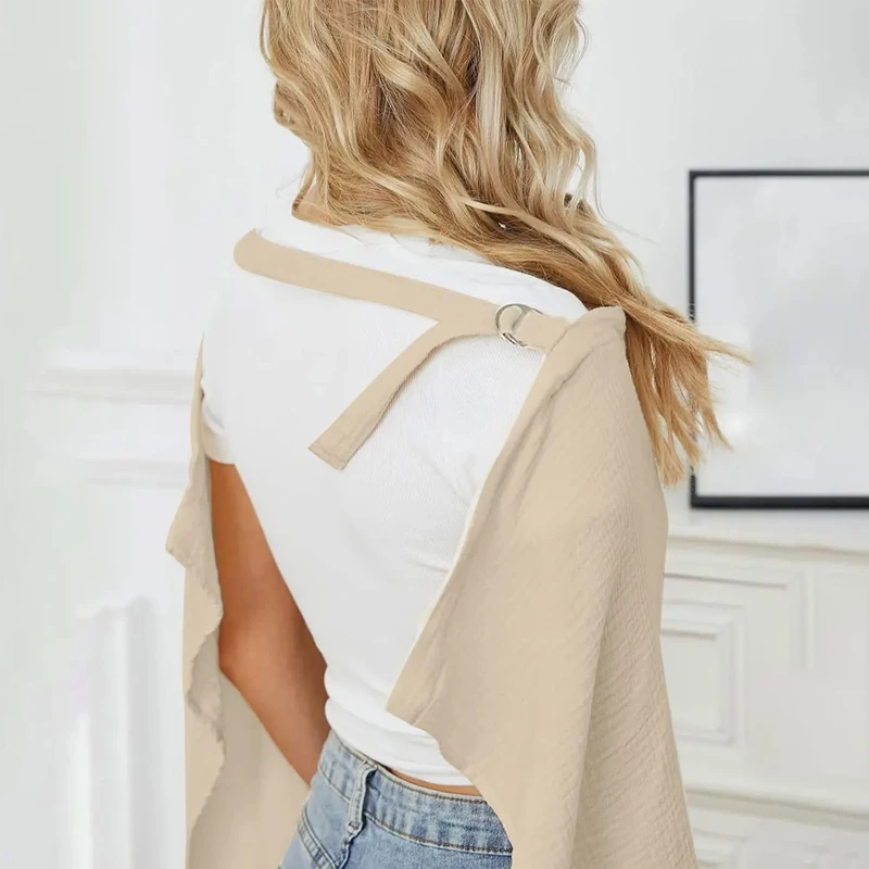 Still bezug Mutter Ausflug Stillen umfasst Baumwolle Baby Fütterung Stills chal verstellbare Privatsphäre Schürze Kinderwagen Decke