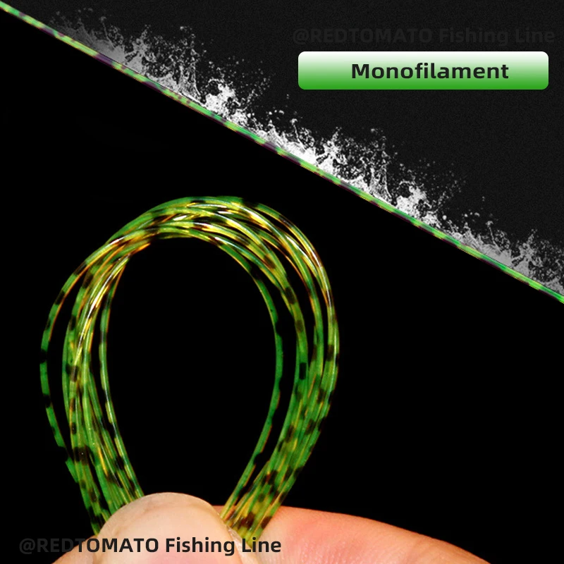 1000m 3000M Vô Hình Dây Câu Cá 3D Đốm Bionic Fluorocarbon Phủ Nguyên Khối Dây Nylon Đốm Cá Chép Tảo Câu Cá Pesca