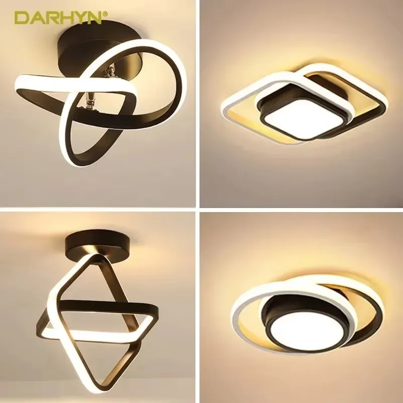Đèn LED Hiện Đại Lối Đi Ốp Trần Nodic Nhà Chiếu Sáng Led Bề Mặt Gắn Cho Phòng Ngủ Phòng Khách Đèn Hành Lang Đèn Ban Công