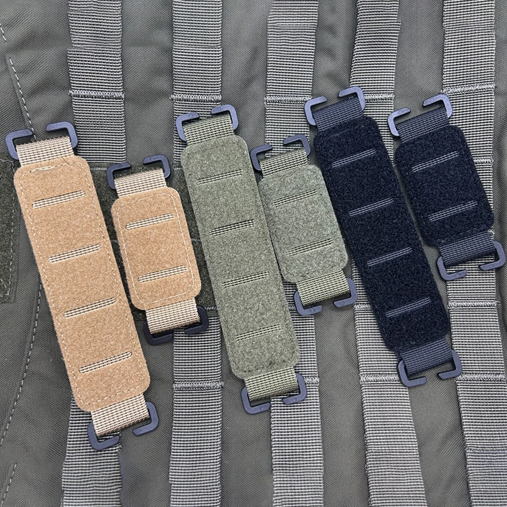 Тактический Molle лазерная резка, двухсторонняя петля с крючком, удобный идентификационный патч, значок кровяного типа, патчи, коврик-конвертер, аксессуары Molle