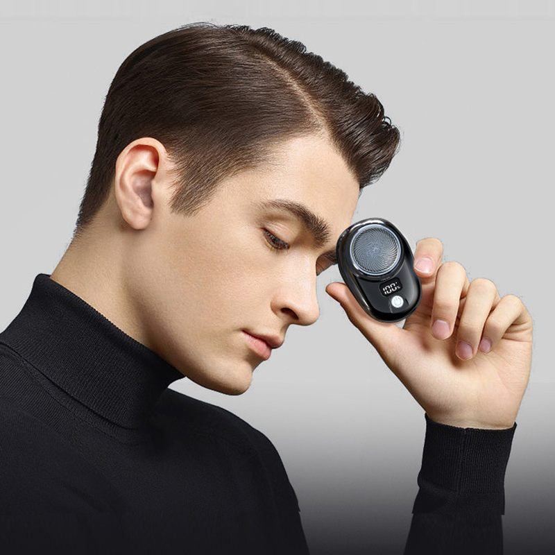 Xiaomi 남성용 전기 면도기 USB 충전식 휴대용 면도기 편안한 쉬운 여행 미니 수염 바디 헤어 트리머 포켓 면도기