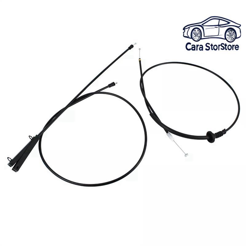 51232751378 51237148865 Set Kabel Pelepas Kap Mobil untuk Mini Cooper R55 R56 R57 2007-2013