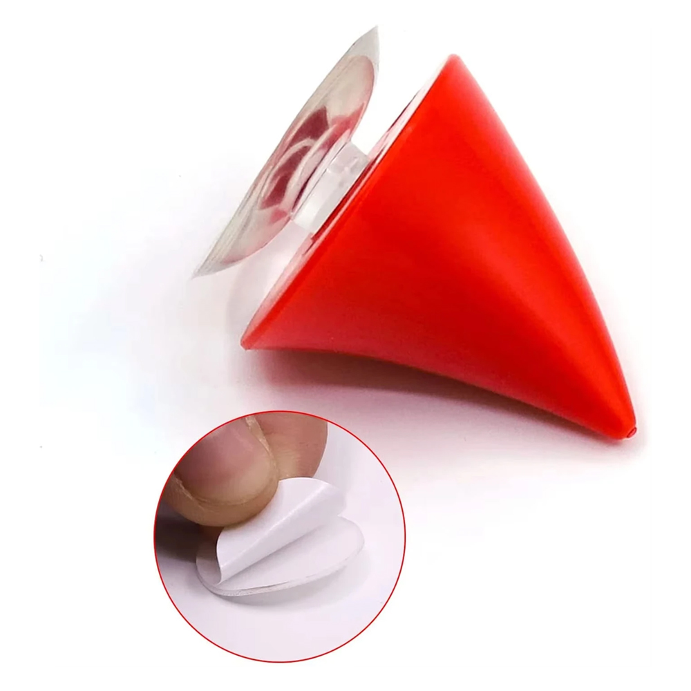 Motorcycle Electric Vehicle Helmet Suction Cup Decoration Unisex Devil Horns Carriage Accessory Demon Horns Headlight Decoration