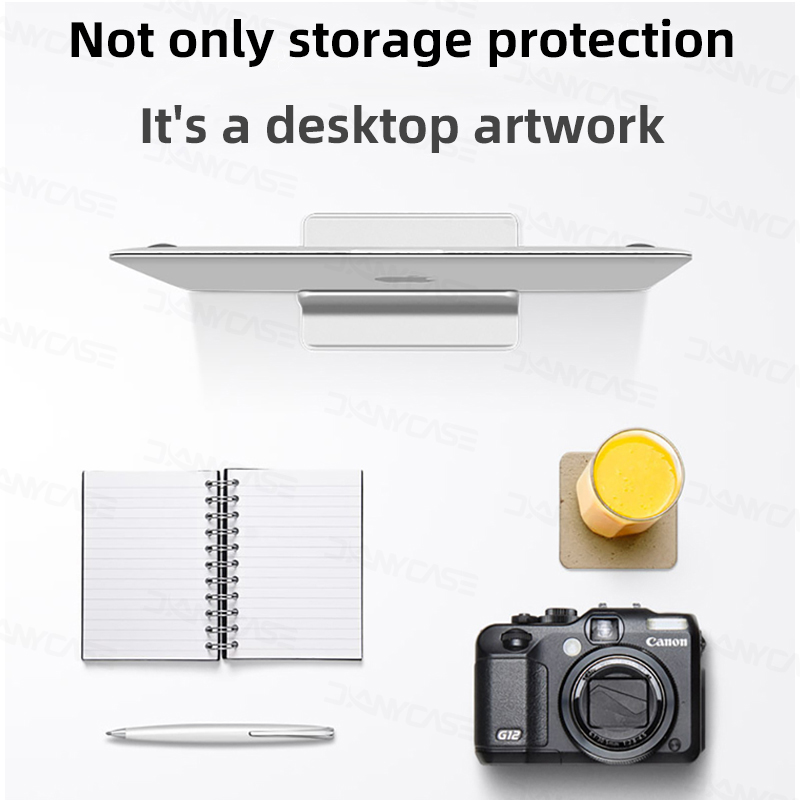 Suporte vertical para laptop, suporte dobrável de alumínio para notebook, laptop, tablet, suporte para macbook air pro pc 13-17 polegadas