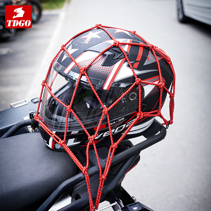 1 Stück Motorrad Gepäcknetz Helm Mesh Kraftstofftank Lagerung Gummiband Gepäck Verdichtung Lagerung Fracht Sortiernetz
