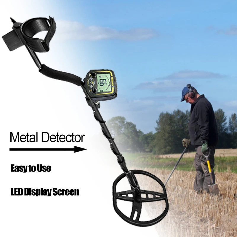 Display Digital LCD Detector De Metais, Profissional Underground Metal Finder, Gold Prospector, Treasure Hunter, TX-850