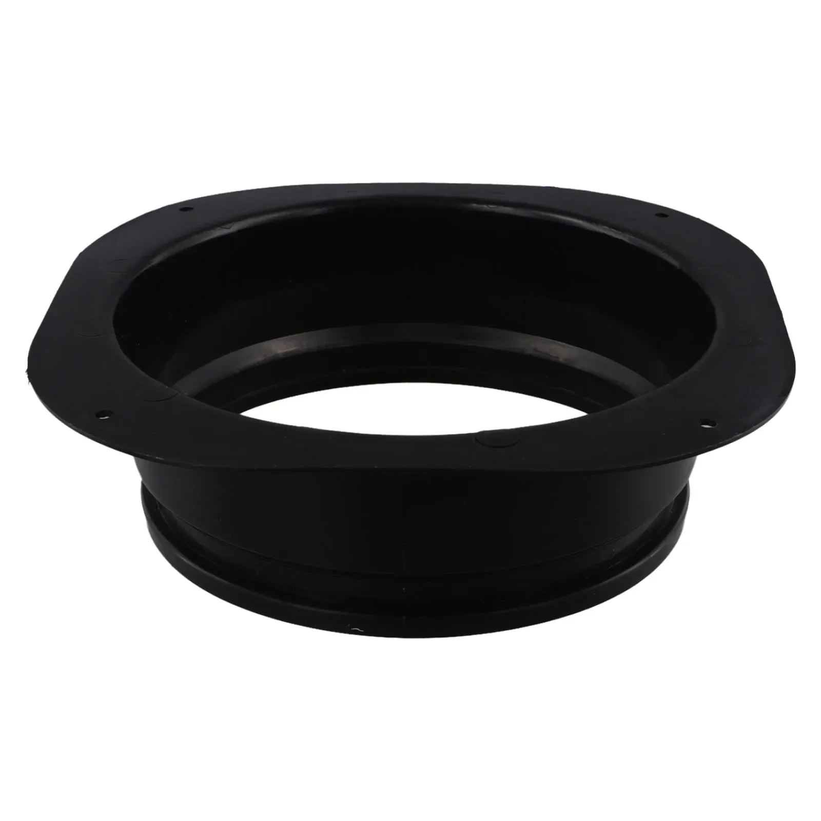 Adaptador de tubo de ventilação, conector de flange, tubo de ventilação, conexão de duto de ar, interface de flange quadrado para redondo, junta de tubo de escape