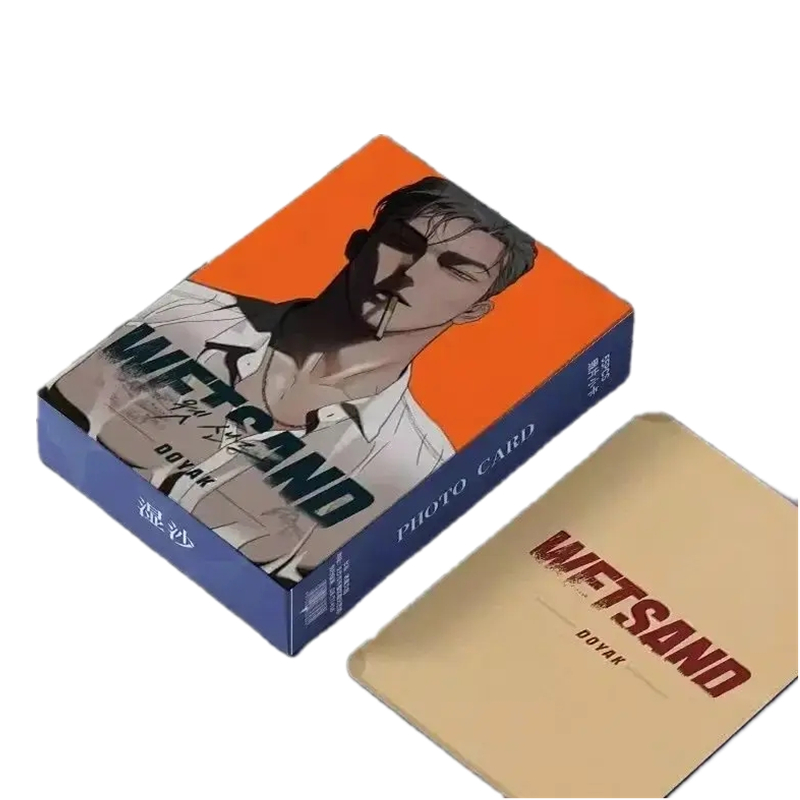 55 ピース/セット韓国漫画レーザーロモカード Taejoon ジョセフ Landi TJIAN 漫画のキャラクター HD フォトカードかわいいギフト