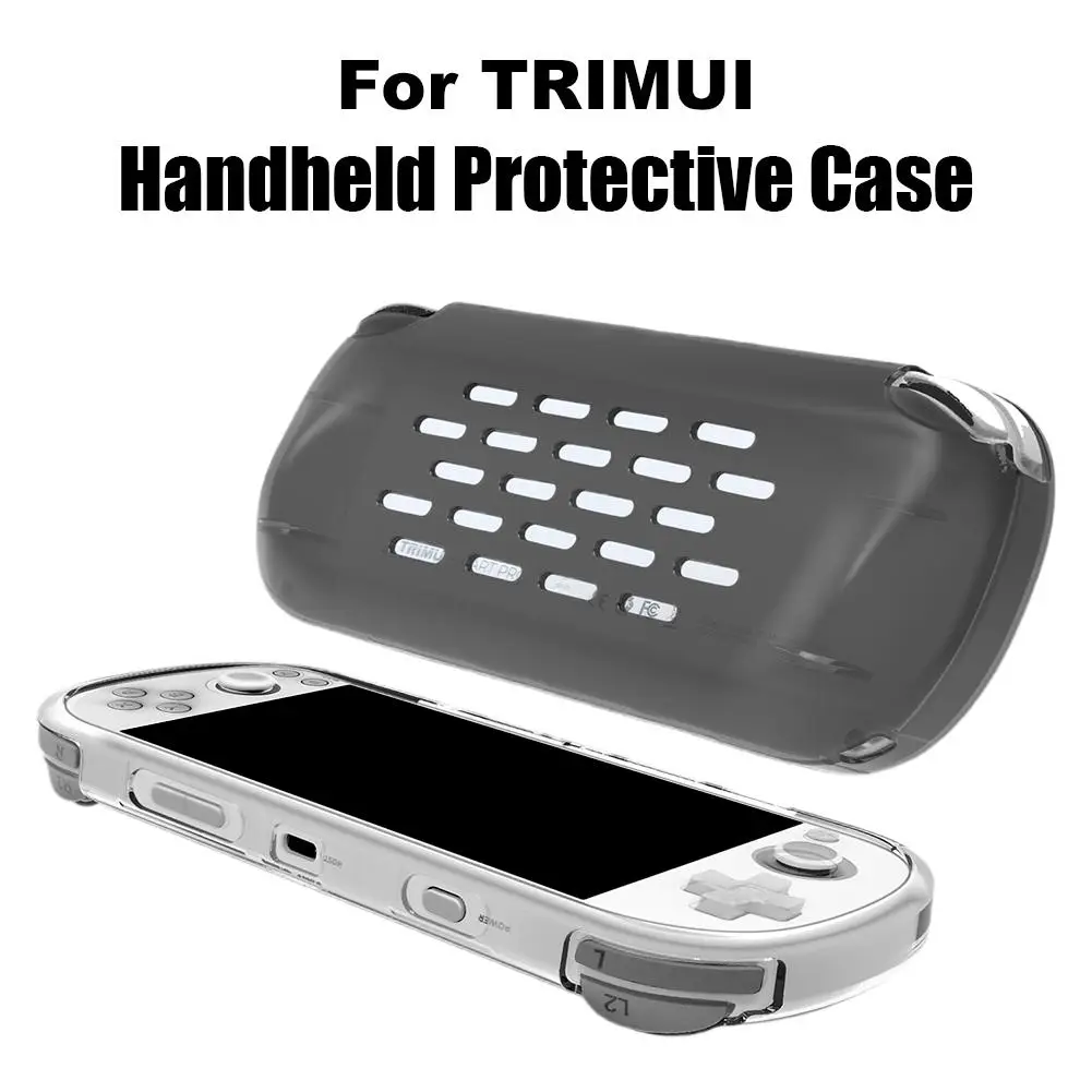 For TRIMUI SMART PRO Handheld Protective Cover TRIMUI SMART PRO Game Case Cover Transparent Protective Cover