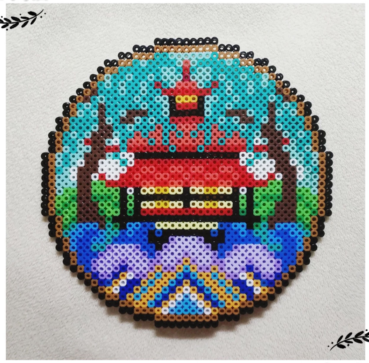 2.6mm 5mm manuel Perler étude dessin motif Atlas Hama perles outil fer 3D Puzzle bricolage enfants créatif fait à la main artisanat jouet cadeau
