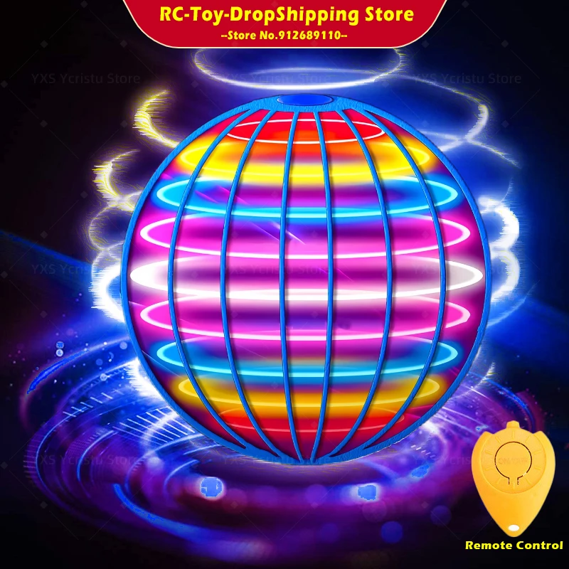 Bola Voadora UFO Ball, Galaxy Cosmic Globe, Bola de Suspensão Boomerang, Galatic Fidget Spinner, Mini Drone, Brinquedo Cool, Presente de aniversário, 2023