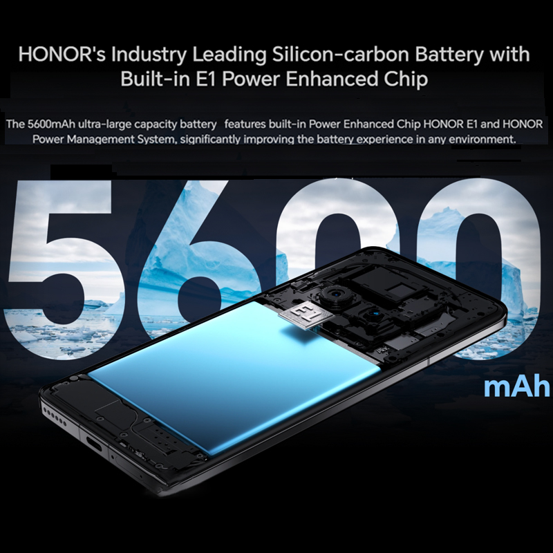 2024 neue globale Version HONOR Magic6 Pro Snapdragon 8 Gen 3 6,8'' Quad-Curved Floating Screen 180MP Periscope Tele-Kamera