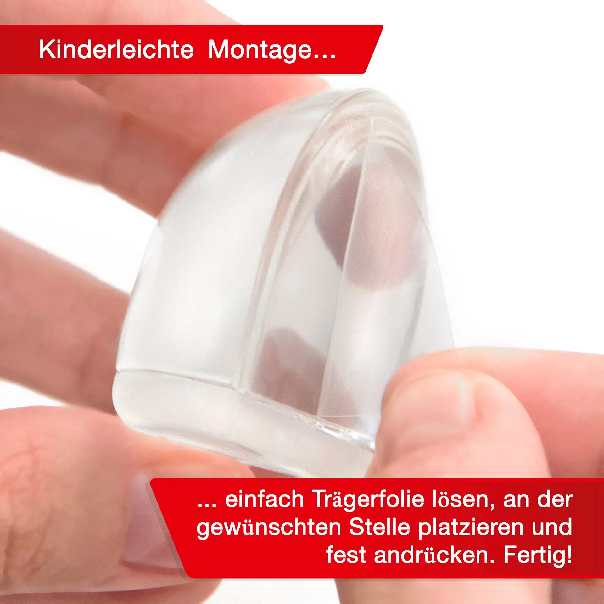 Rolha de porta autoadesiva transparente, porta titular, parada para proteção doméstica, paredes e acessórios para móveis, sem soco, 1pc