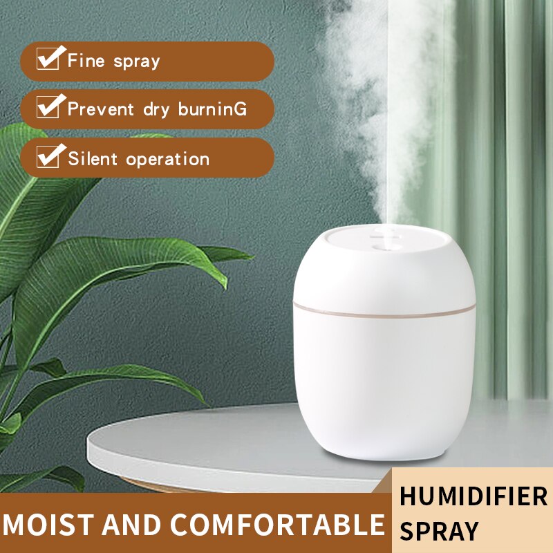 Clearance_Mini Humidifier Usb For Household Use To Increase Air Humidity And Alleviate Skin Dryness Nightlight Mute Portable Des