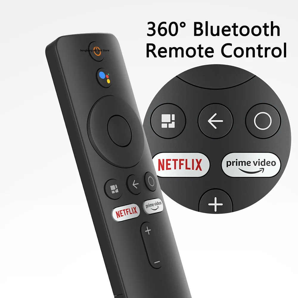 Global Version Xiao Mi Mi TV Stick 4K Android TV 11 2GB RAM 8GB ROM Netflix WiFi Google Assistantบลูทูธ 5.0 สมาร์ททีวีDongle