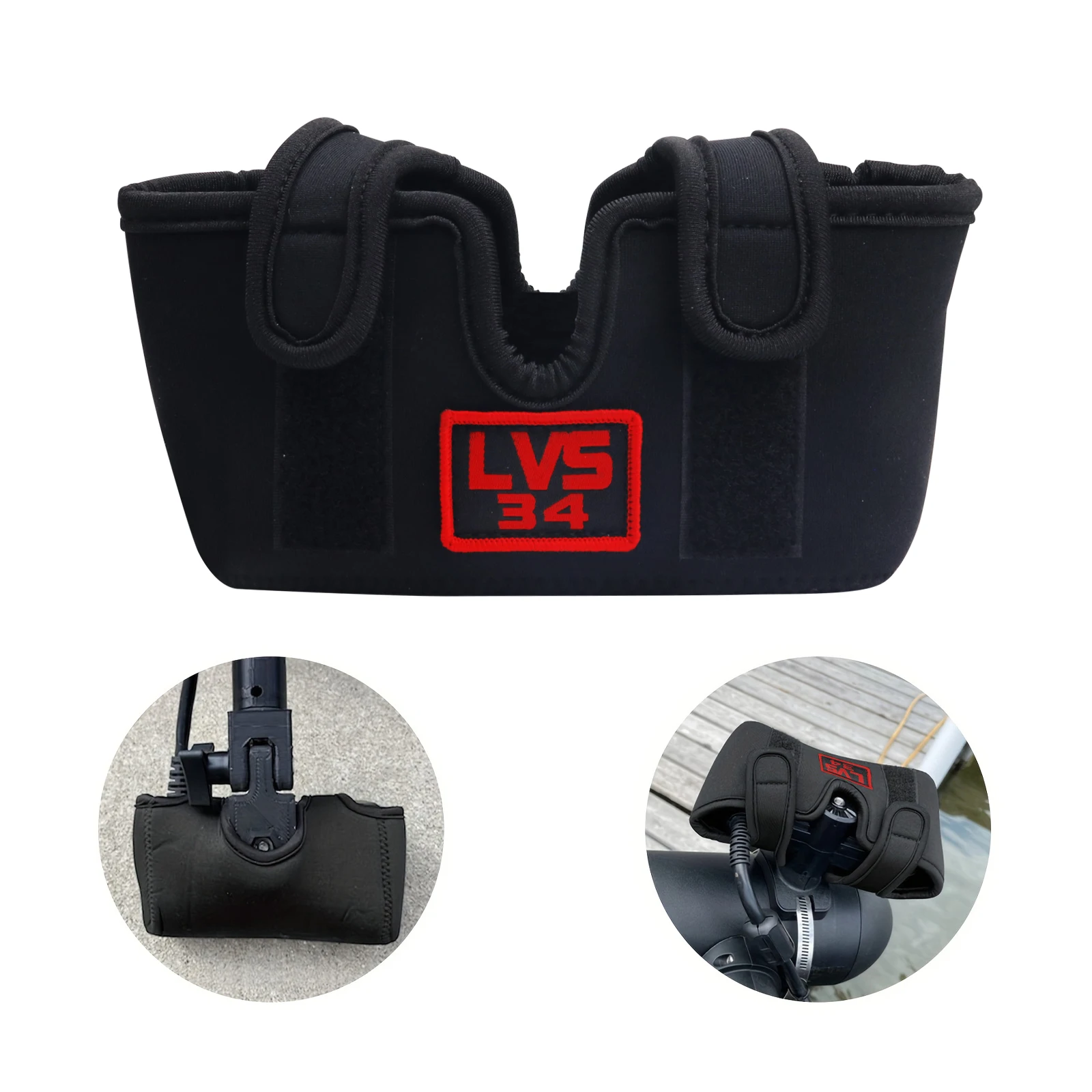 LVS34 Marine Garmin Transducer Cover - Wodoodporna, odporna na wstrząsy obudowa, HD chloroprenowy ochraniacz do łodzi / echosondy
